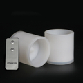 Flat mouth warm white remote control