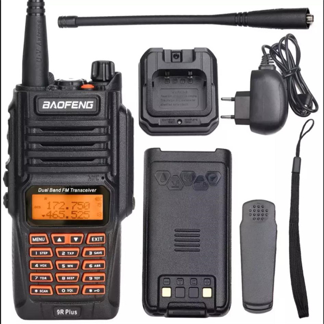 【vickoolife】Baofeng UV-9R Plus waterproof walkie talkie 8W high power VHF UHF baofeng uv 9r plus dual band handheld walkie talkie