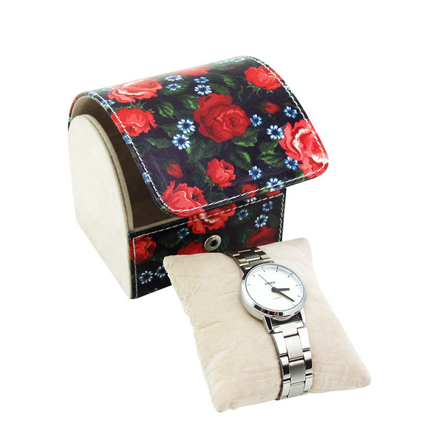 【Vickoo Home】Simple flannel watch box fashion jewelry gift box leather watch box