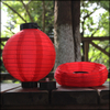 【Vickoo Home】Solar lanterns outdoor decorative lanterns hanging rainproof colored cloth lanterns in courtyard