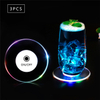 【Vickoo Home】Colorful Led Bar Coaster, Flashing Beer Coaster, Led Cup Coaster