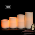 Flat four piece yellow flash