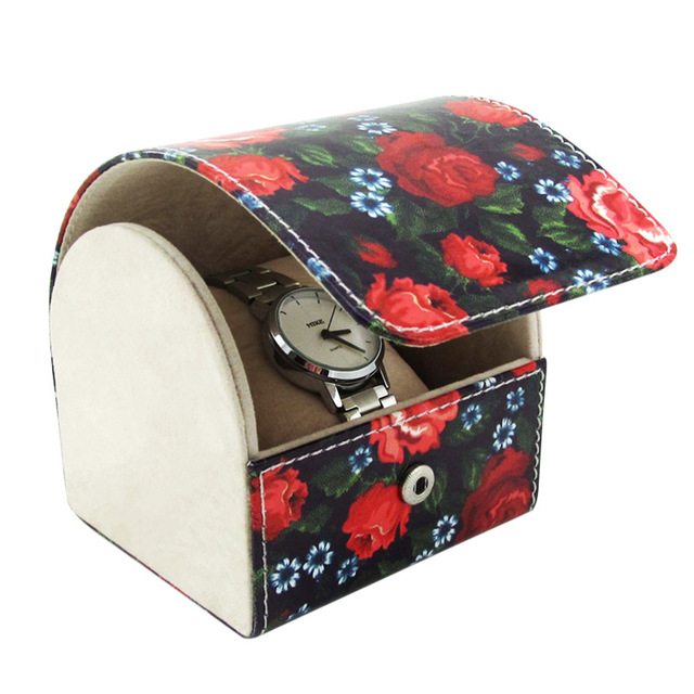 【Vickoo Home】Simple flannel watch box fashion jewelry gift box leather watch box