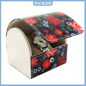 【Vickoo Home】Simple flannel watch box fashion jewelry gift box leather watch box