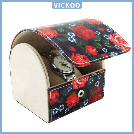 【Vickoo Home】Simple flannel watch box fashion jewelry gift box leather watch box