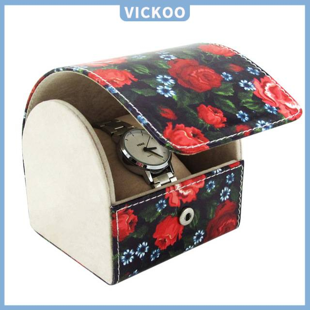 【Vickoo Home】Simple flannel watch box fashion jewelry gift box leather watch box