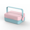 【Vickoo Home】Double layer partition student's heat preservation lunch box dumpling box microwave oven heating plastic lunch box fresh keeping box